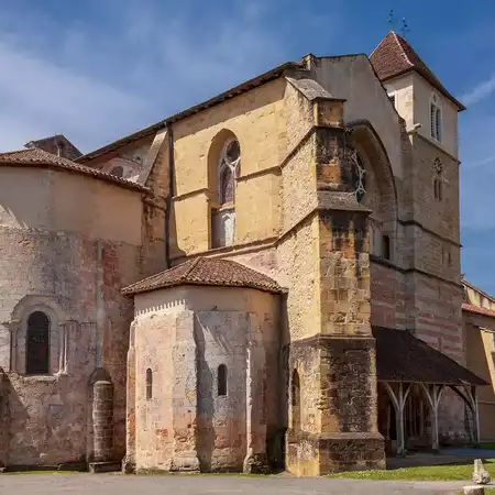 L'abbaye vue de l'extérieur