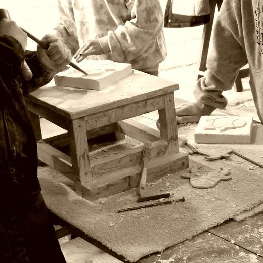 Atelier jeune public - Sculpture sur pierre